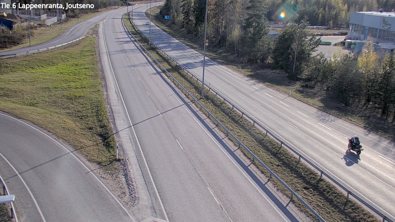 Weather Camera Image Väg 6 Villmanstrand, jotseno, Lappeenranta, Etelä-Karjala