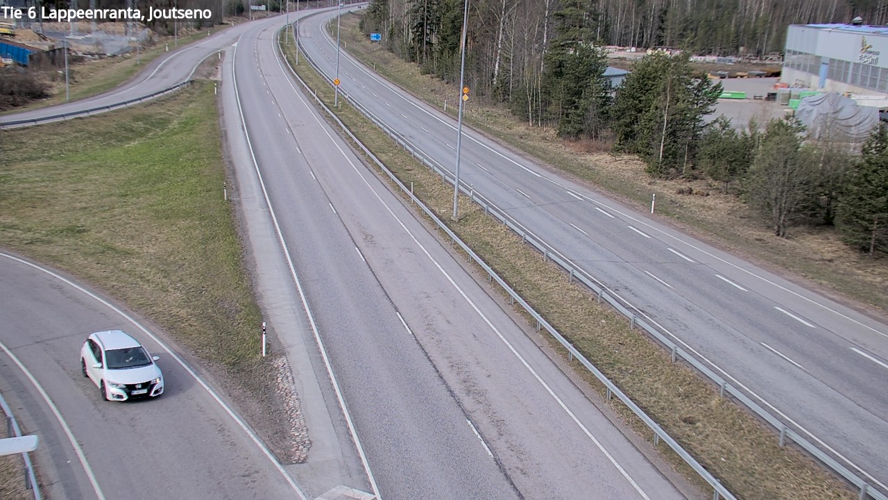 Weather Camera Image Väg 6 Villmanstrand, jotseno, Lappeenranta, Etelä-Karjala