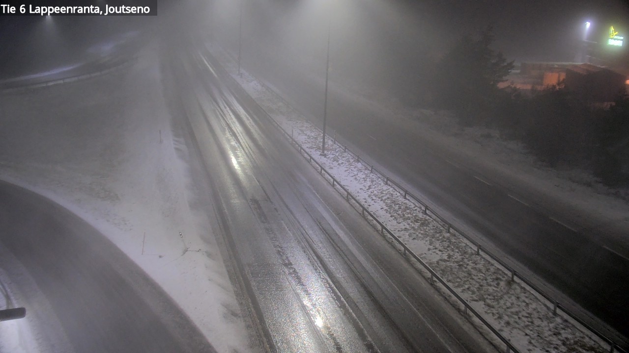 Weather Camera Image Road 6 Lappeenranta, Joutseno, Lappeenranta, Etelä-Karjala