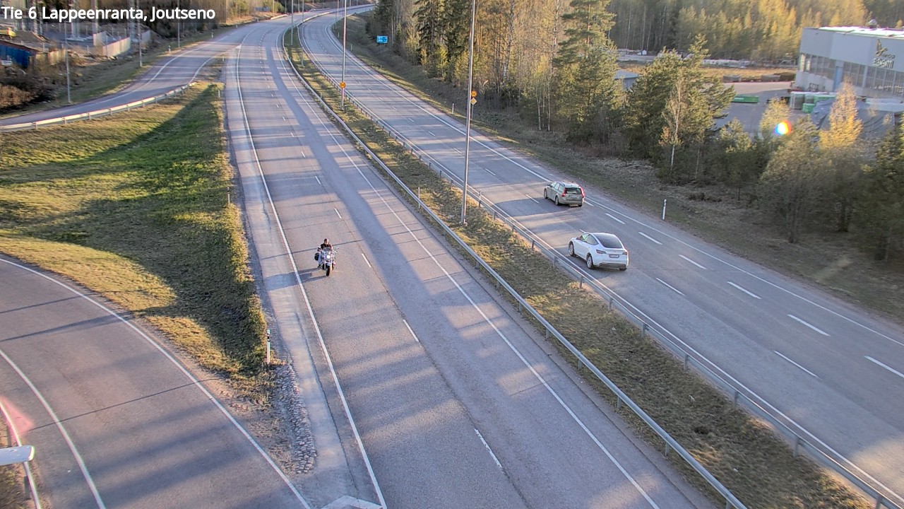 Weather Camera Image Väg 6 Villmanstrand, jotseno, Lappeenranta, Etelä-Karjala