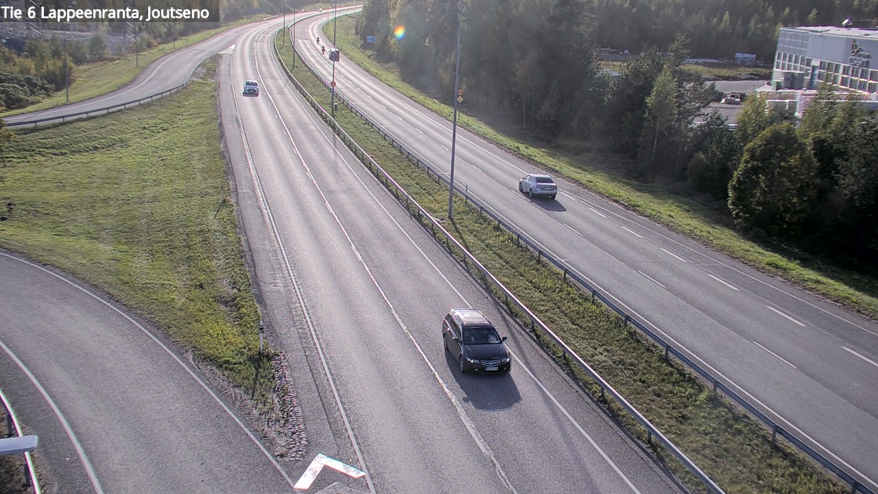 Weather Camera Image Road 6 Lappeenranta, Joutseno, Lappeenranta, Etelä-Karjala