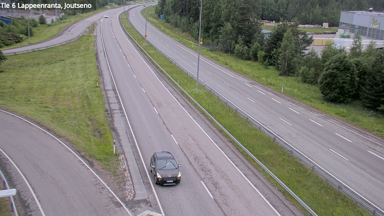 Weather Camera Image Väg 6 Villmanstrand, jotseno, Lappeenranta, Etelä-Karjala