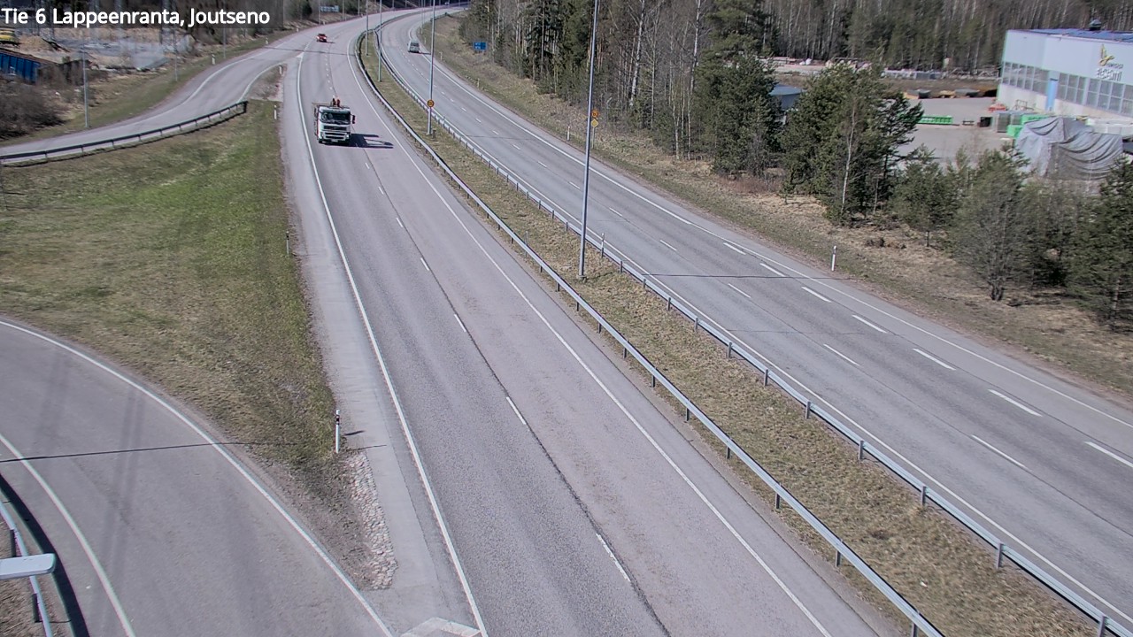Weather Camera Image Väg 6 Villmanstrand, jotseno, Lappeenranta, Etelä-Karjala