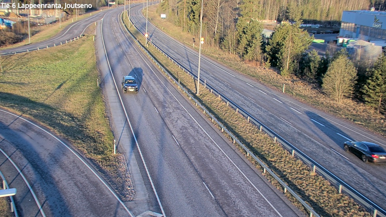 Weather Camera Image Väg 6 Villmanstrand, jotseno, Lappeenranta, Etelä-Karjala