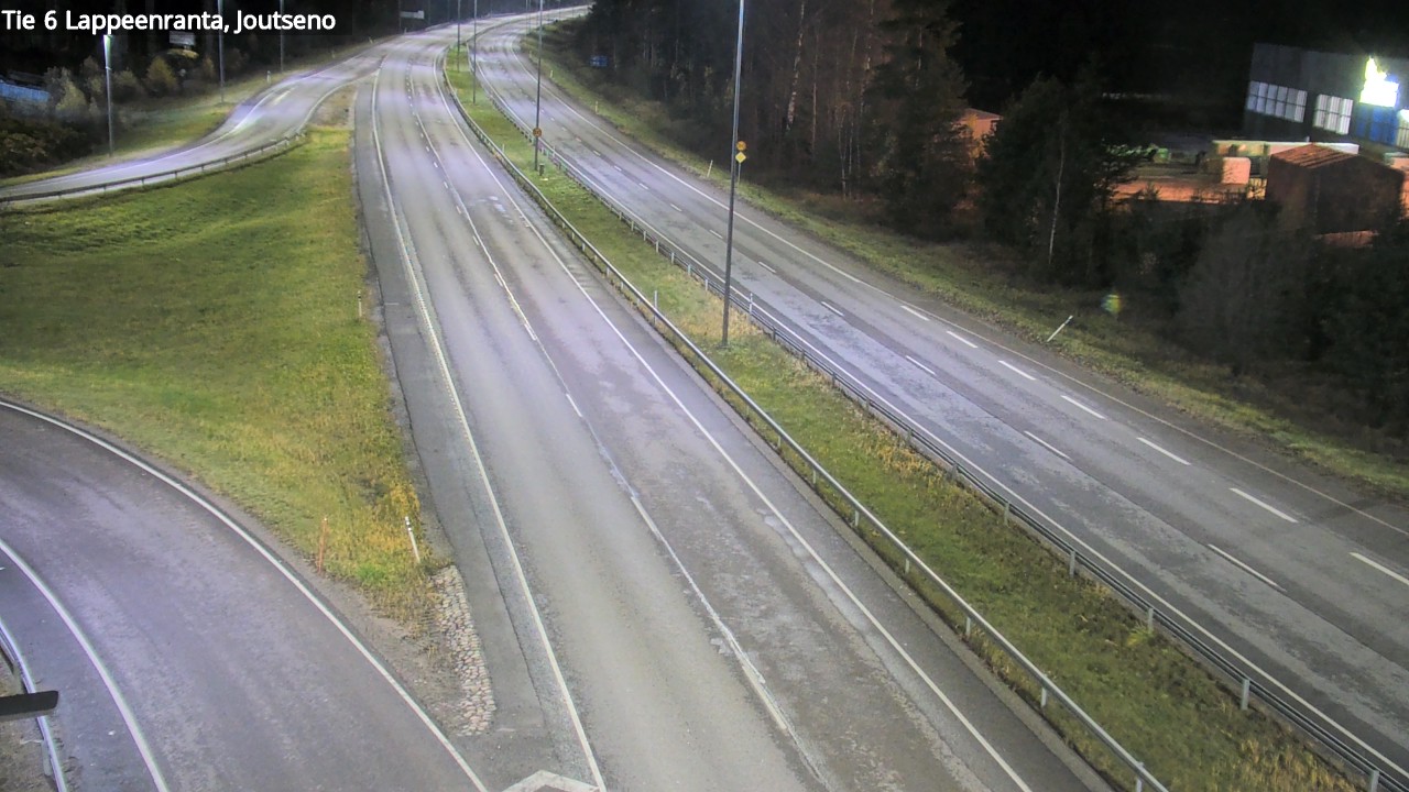 Weather Camera Image Väg 6 Villmanstrand, jotseno, Lappeenranta, Etelä-Karjala