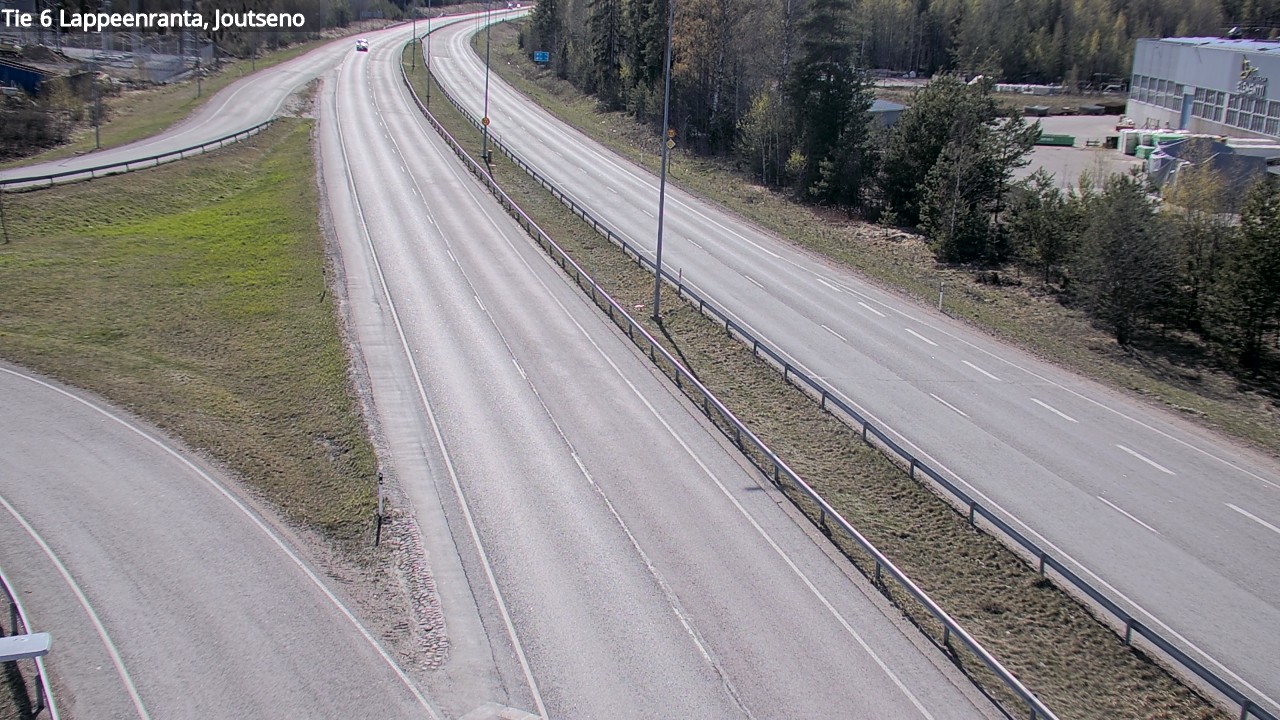 Weather Camera Image Väg 6 Villmanstrand, jotseno, Lappeenranta, Etelä-Karjala