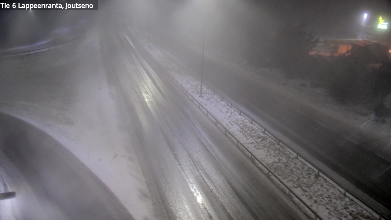 Weather Camera Image Road 6 Lappeenranta, Joutseno, Lappeenranta, Etelä-Karjala
