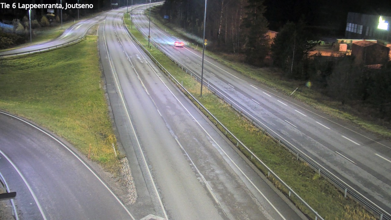 Weather Camera Image Väg 6 Villmanstrand, jotseno, Lappeenranta, Etelä-Karjala