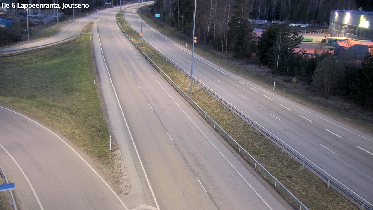 Weather Camera Image Road 6 Lappeenranta, Joutseno, Lappeenranta, Etelä-Karjala