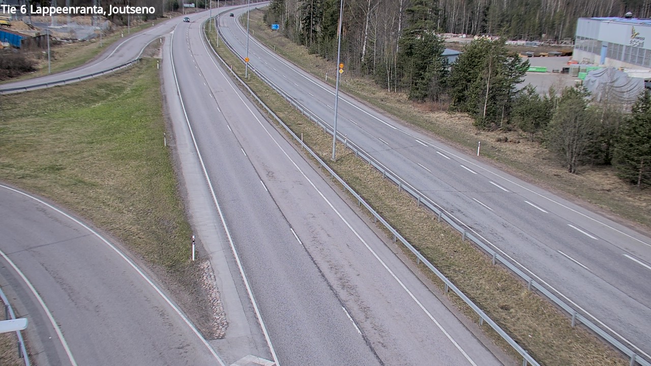 Weather Camera Image Väg 6 Villmanstrand, jotseno, Lappeenranta, Etelä-Karjala