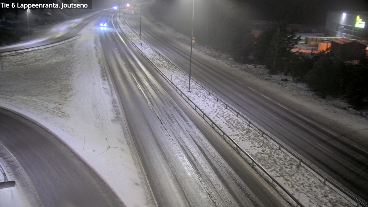 Weather Camera Image Road 6 Lappeenranta, Joutseno, Lappeenranta, Etelä-Karjala