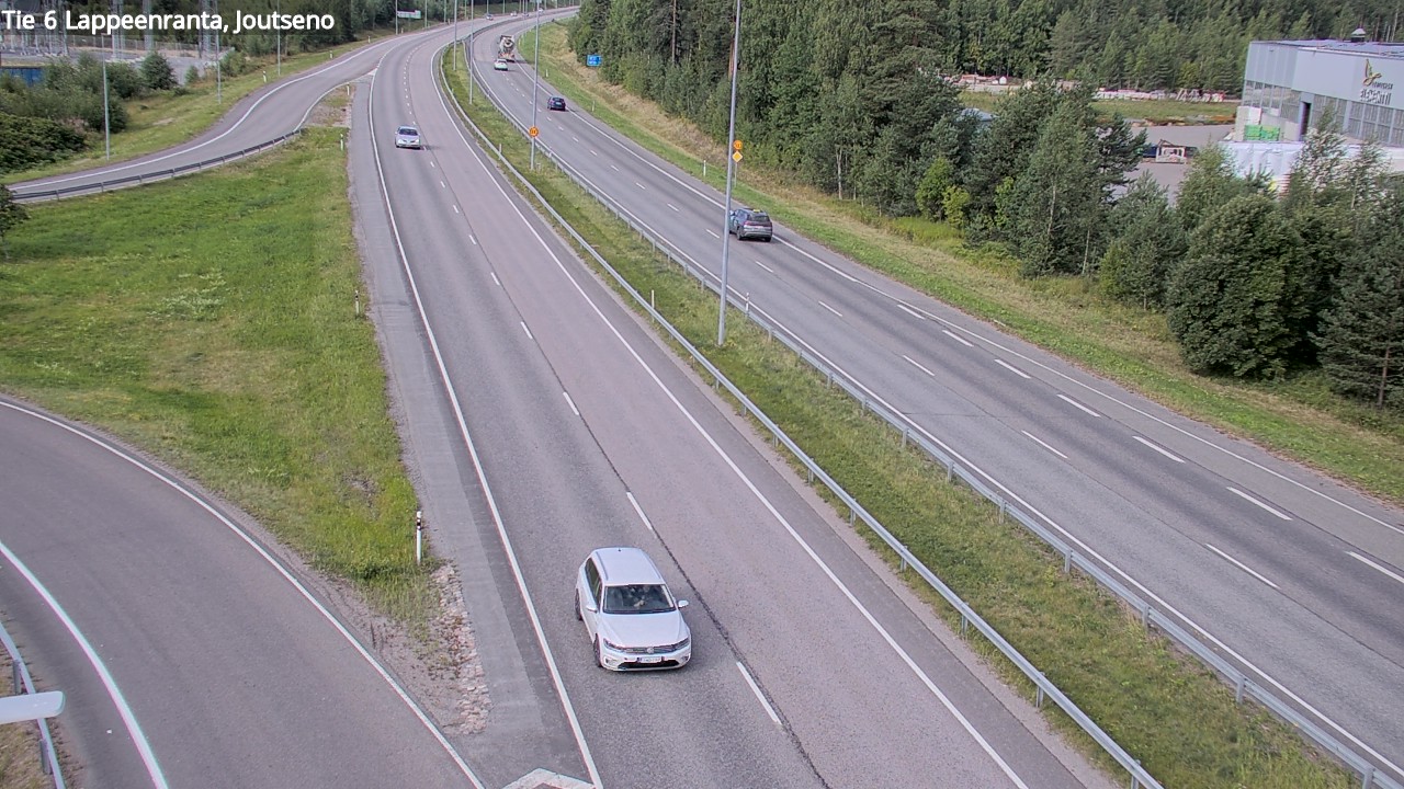 Weather Camera Image Road 6 Lappeenranta, Joutseno, Lappeenranta, Etelä-Karjala