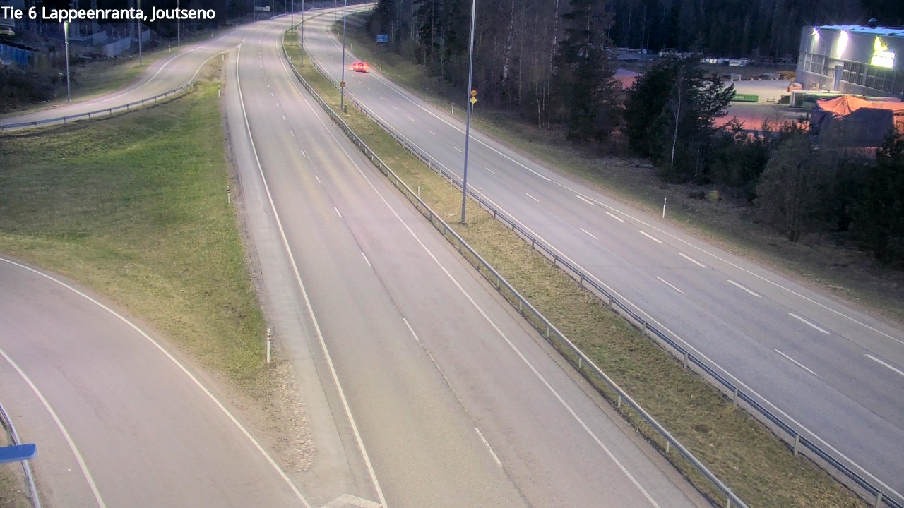 Weather Camera Image Väg 6 Villmanstrand, jotseno, Lappeenranta, Etelä-Karjala