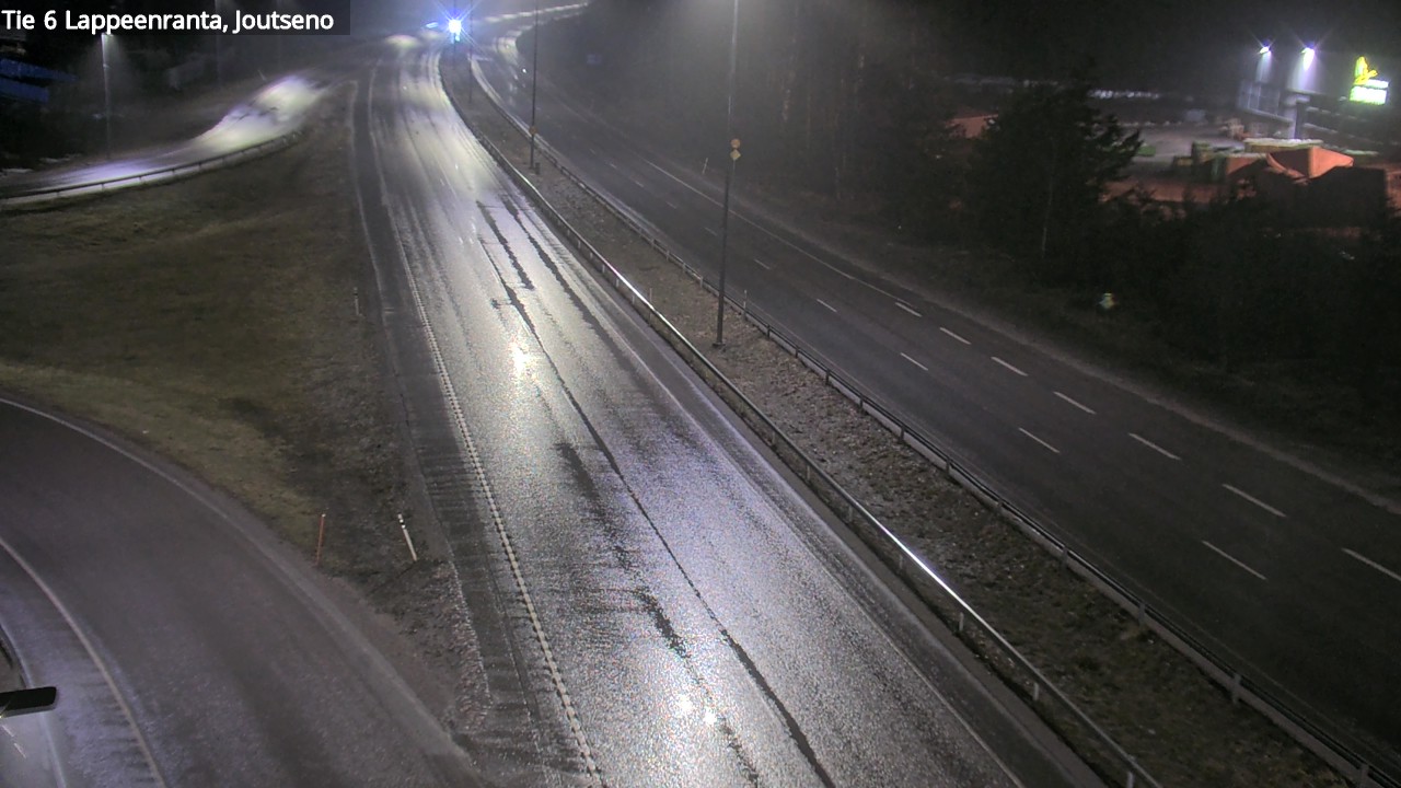 Weather Camera Image Väg 6 Villmanstrand, jotseno, Lappeenranta, Etelä-Karjala