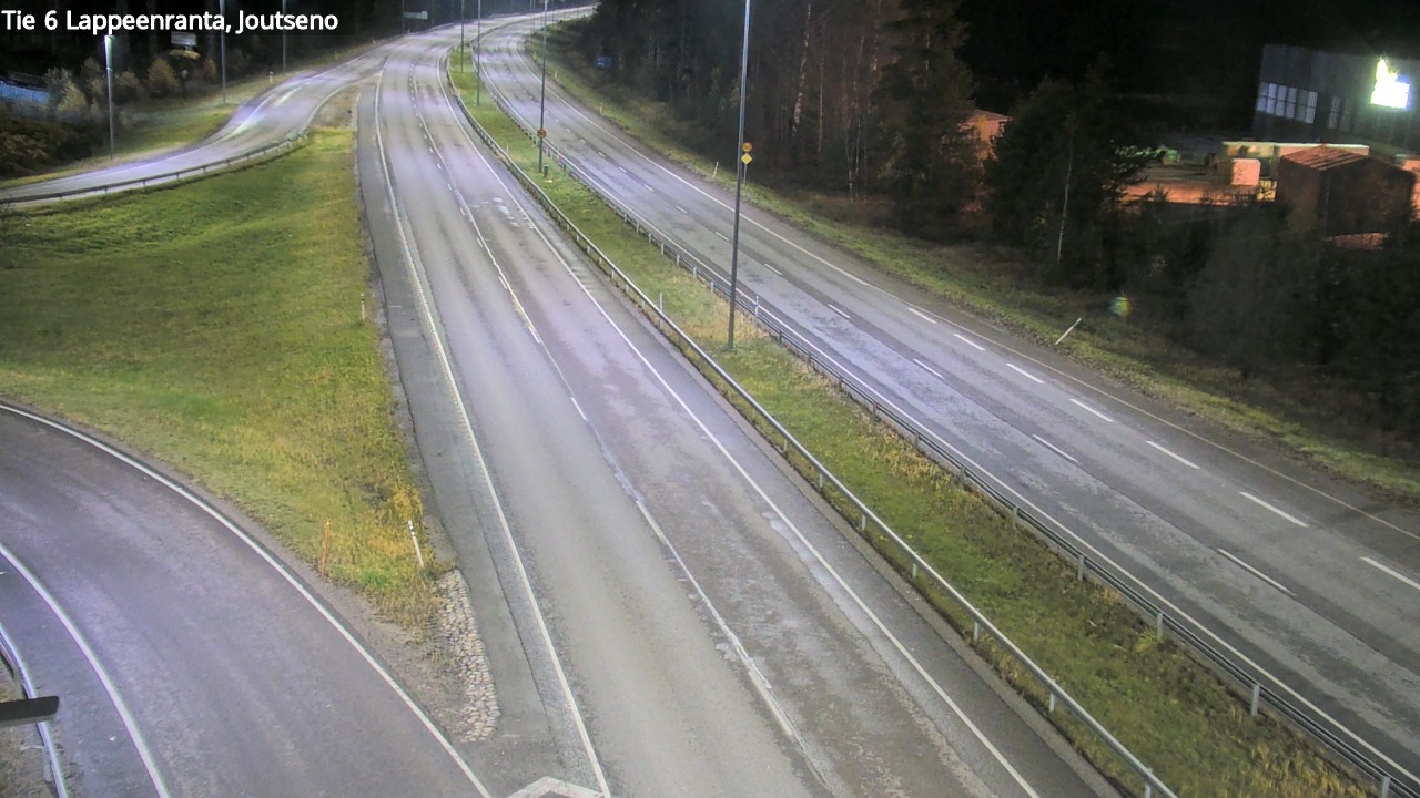 Weather Camera Image Väg 6 Villmanstrand, jotseno, Lappeenranta, Etelä-Karjala