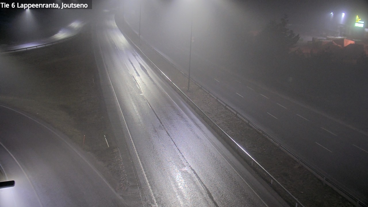 Weather Camera Image Väg 6 Villmanstrand, jotseno, Lappeenranta, Etelä-Karjala