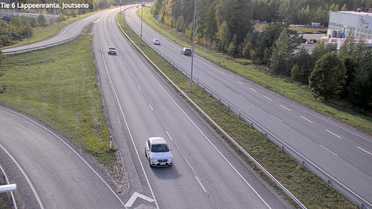 Weather Camera Image Road 6 Lappeenranta, Joutseno, Lappeenranta, Etelä-Karjala