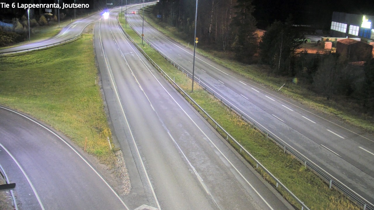 Weather Camera Image Road 6 Lappeenranta, Joutseno, Lappeenranta, Etelä-Karjala
