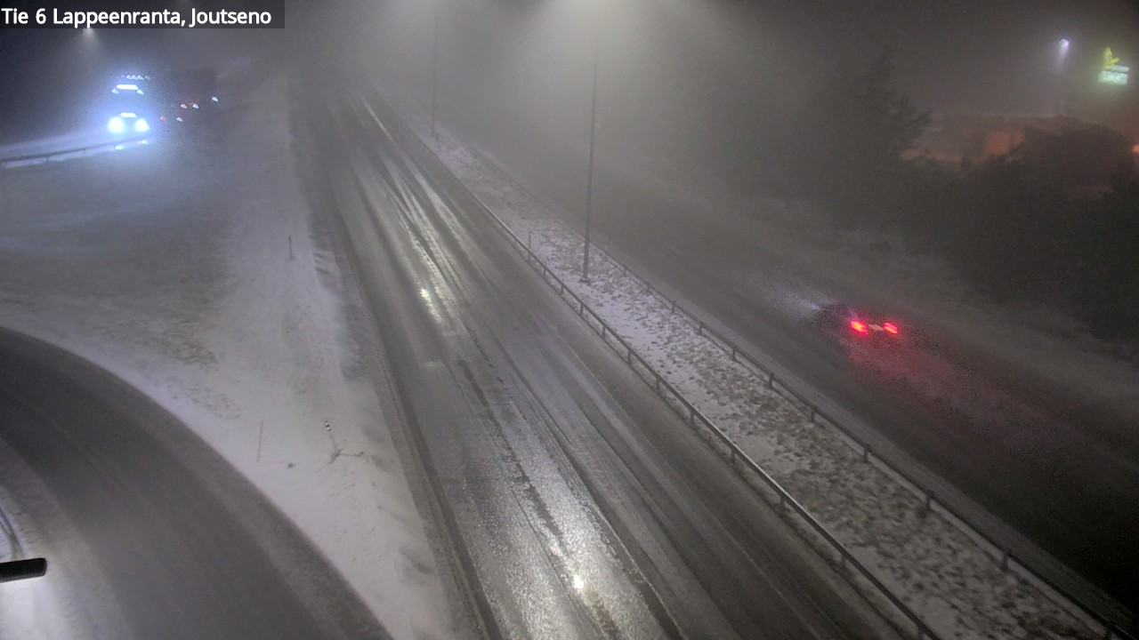 Weather Camera Image Road 6 Lappeenranta, Joutseno, Lappeenranta, Etelä-Karjala