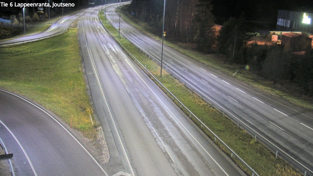 Weather Camera Image Väg 6 Villmanstrand, jotseno, Lappeenranta, Etelä-Karjala