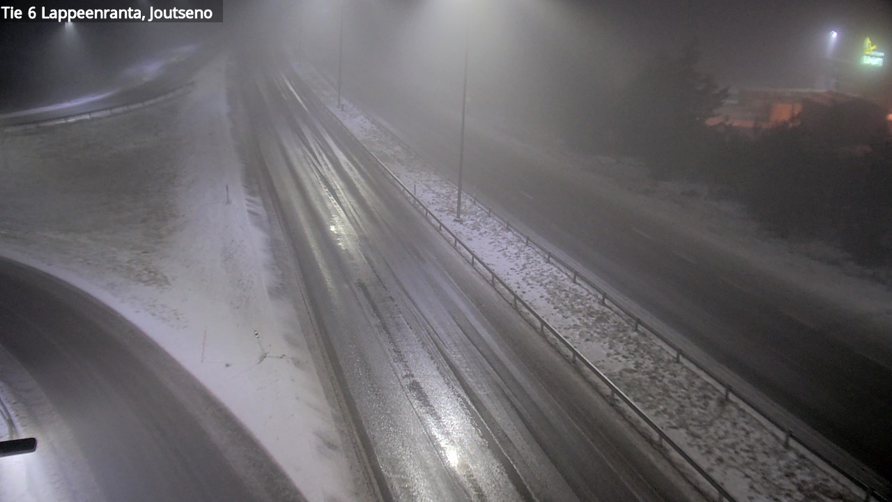 Weather Camera Image Road 6 Lappeenranta, Joutseno, Lappeenranta, Etelä-Karjala