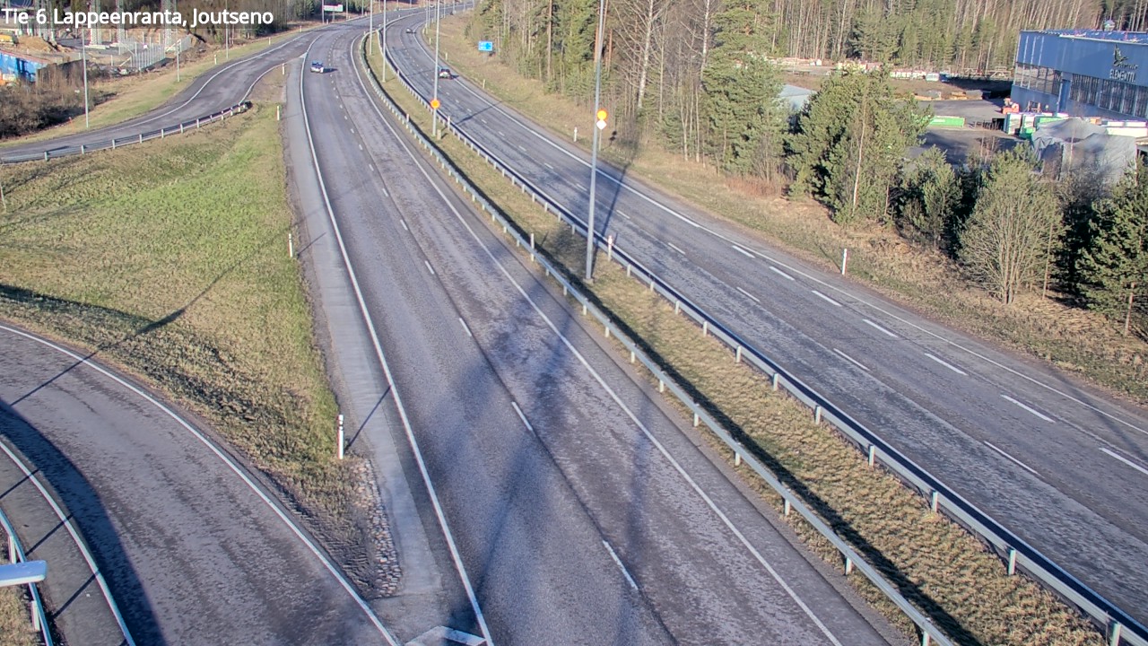 Weather Camera Image Väg 6 Villmanstrand, jotseno, Lappeenranta, Etelä-Karjala