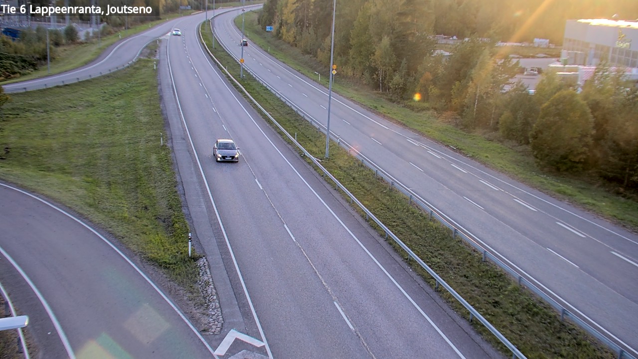 Weather Camera Image Road 6 Lappeenranta, Joutseno, Lappeenranta, Etelä-Karjala