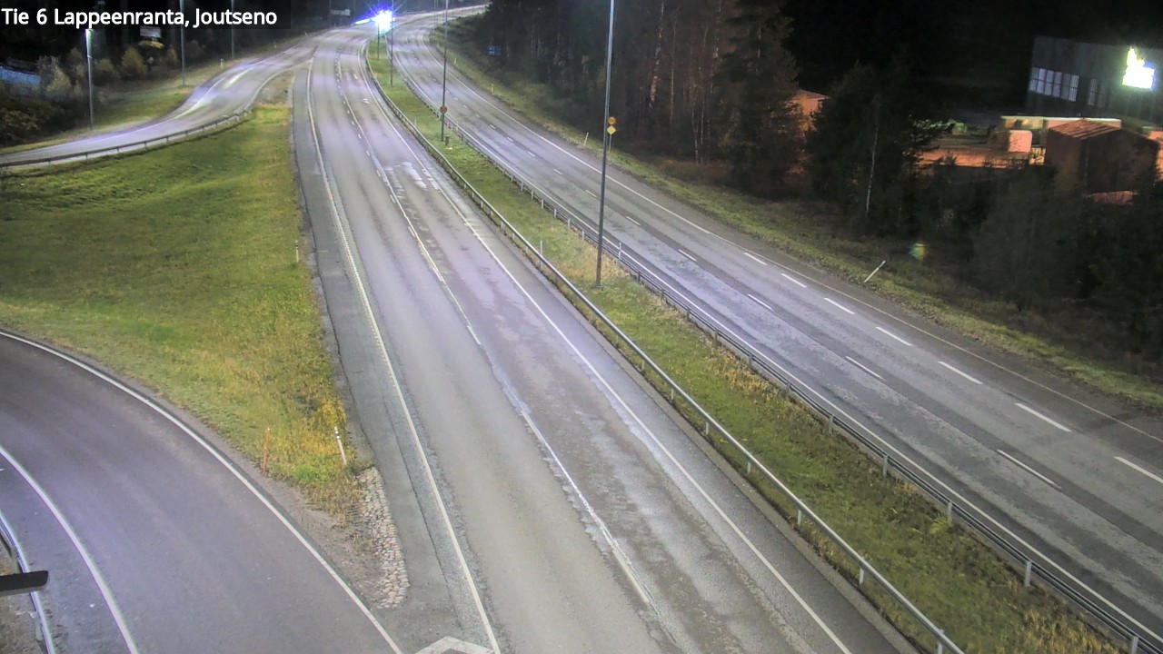 Weather Camera Image Väg 6 Villmanstrand, jotseno, Lappeenranta, Etelä-Karjala