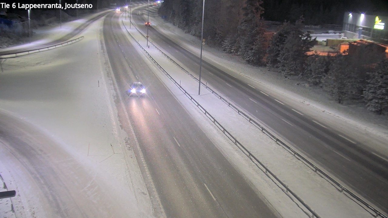 Weather Camera Image Väg 6 Villmanstrand, jotseno, Lappeenranta, Etelä-Karjala
