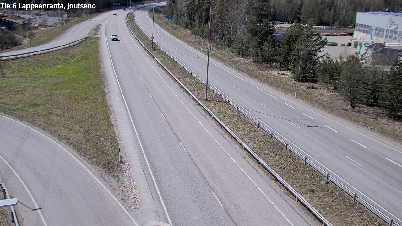 Weather Camera Image Väg 6 Villmanstrand, jotseno, Lappeenranta, Etelä-Karjala