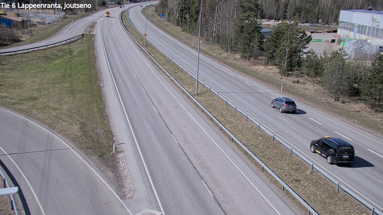 Weather Camera Image Väg 6 Villmanstrand, jotseno, Lappeenranta, Etelä-Karjala