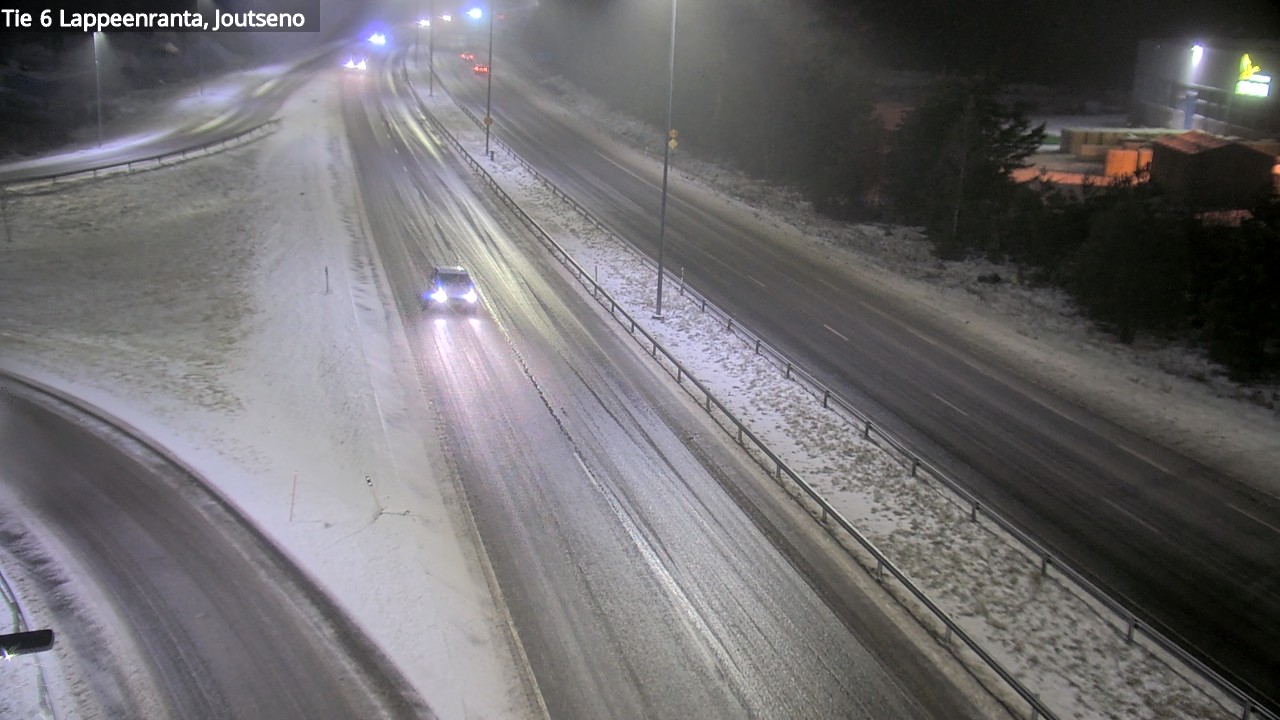 Weather Camera Image Road 6 Lappeenranta, Joutseno, Lappeenranta, Etelä-Karjala