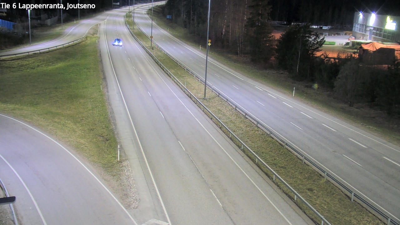 Weather Camera Image Road 6 Lappeenranta, Joutseno, Lappeenranta, Etelä-Karjala
