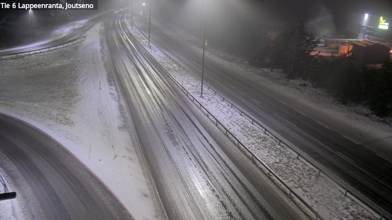 Weather Camera Image Road 6 Lappeenranta, Joutseno, Lappeenranta, Etelä-Karjala