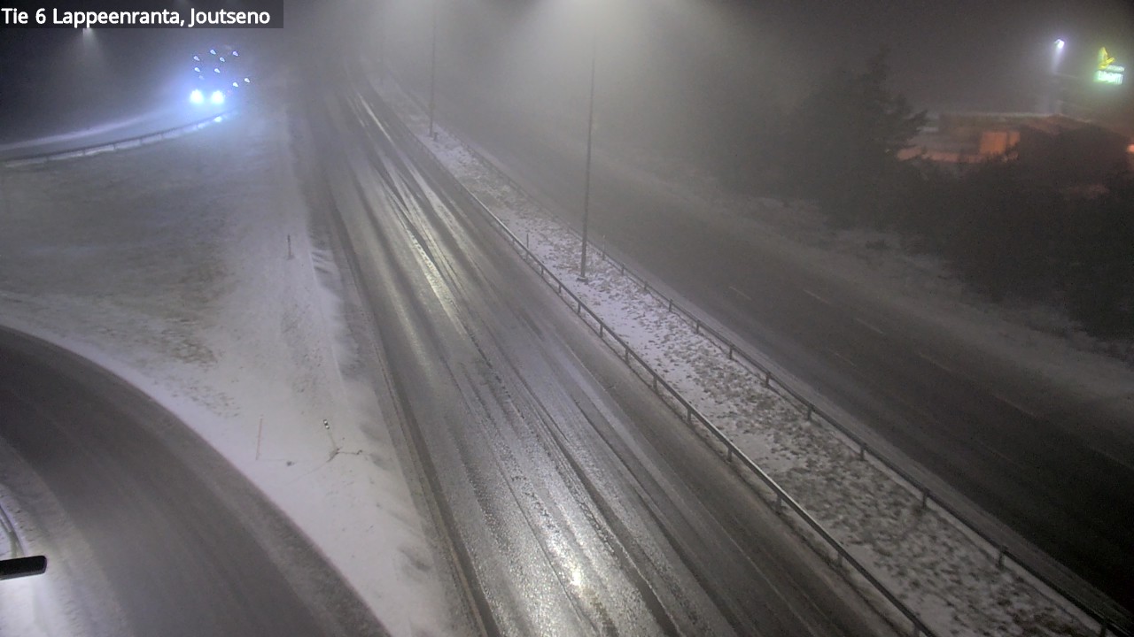 Weather Camera Image Road 6 Lappeenranta, Joutseno, Lappeenranta, Etelä-Karjala
