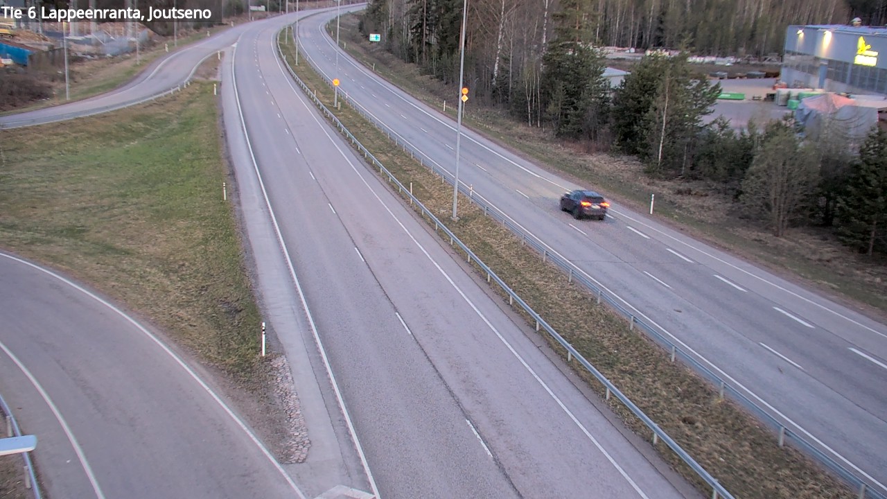 Weather Camera Image Road 6 Lappeenranta, Joutseno, Lappeenranta, Etelä-Karjala