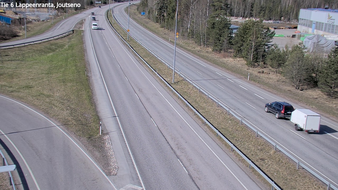 Weather Camera Image Väg 6 Villmanstrand, jotseno, Lappeenranta, Etelä-Karjala