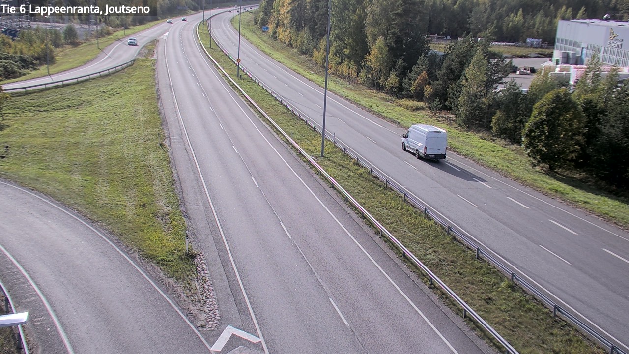 Weather Camera Image Road 6 Lappeenranta, Joutseno, Lappeenranta, Etelä-Karjala