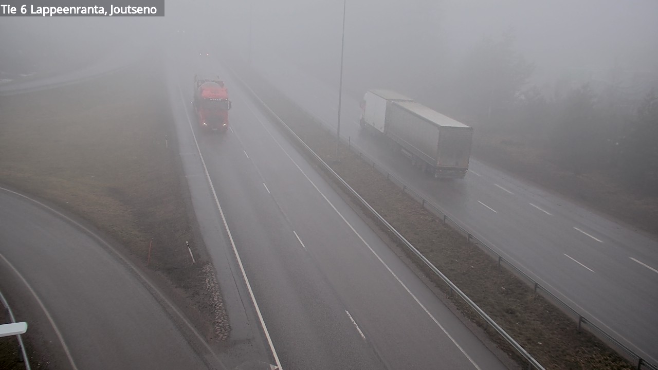 Weather Camera Image Väg 6 Villmanstrand, jotseno, Lappeenranta, Etelä-Karjala