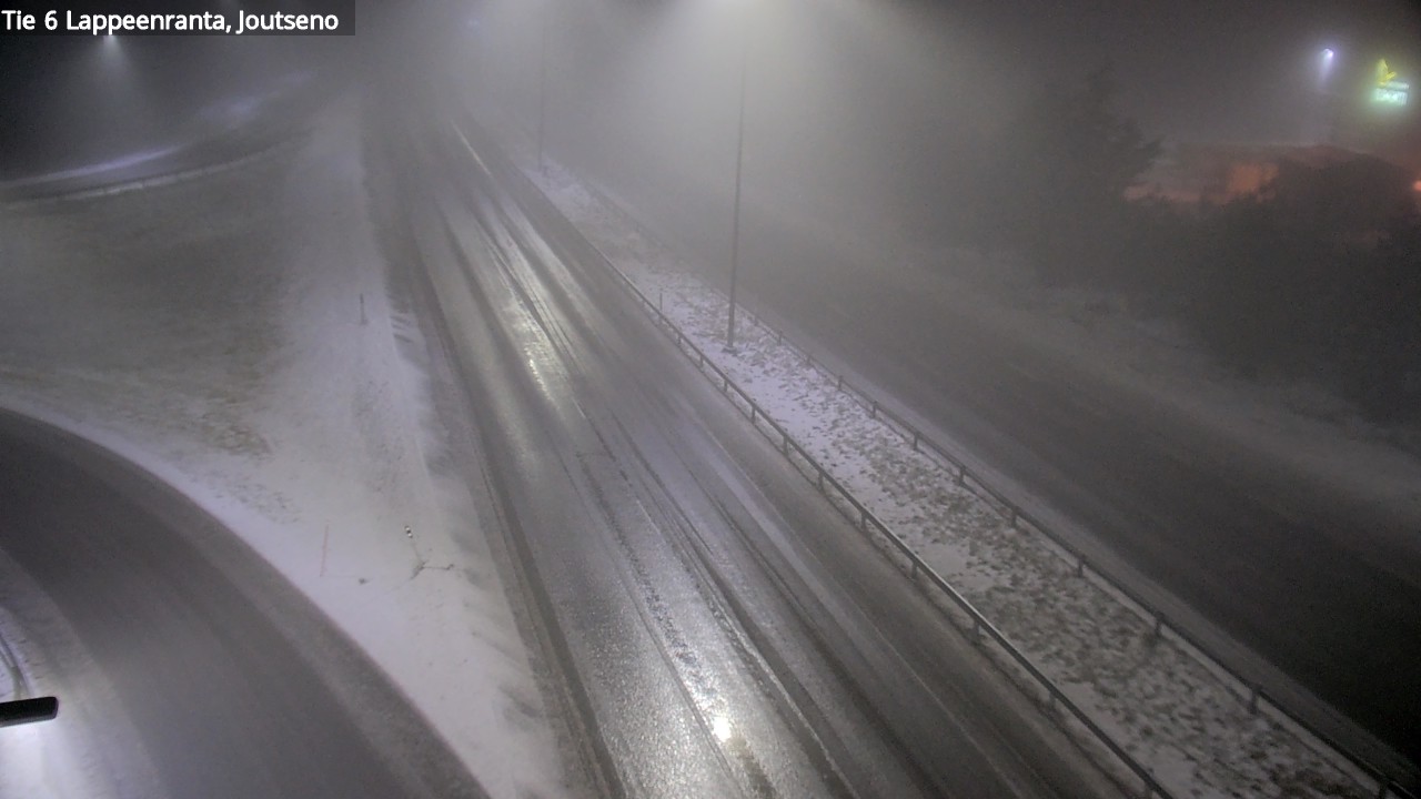 Weather Camera Image Road 6 Lappeenranta, Joutseno, Lappeenranta, Etelä-Karjala