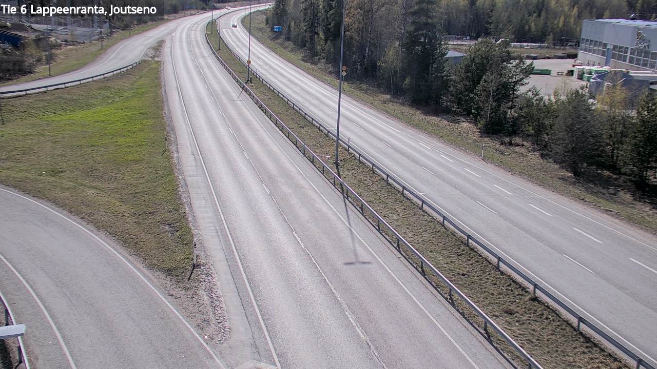 Weather Camera Image Väg 6 Villmanstrand, jotseno, Lappeenranta, Etelä-Karjala