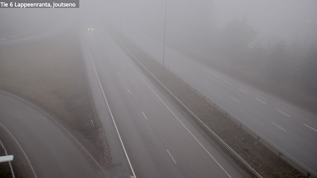 Weather Camera Image Väg 6 Villmanstrand, jotseno, Lappeenranta, Etelä-Karjala