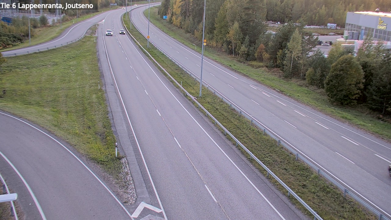 Weather Camera Image Road 6 Lappeenranta, Joutseno, Lappeenranta, Etelä-Karjala