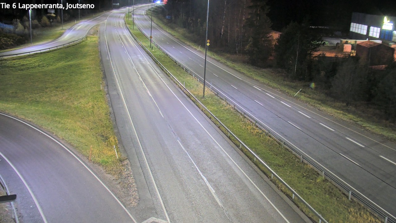 Weather Camera Image Road 6 Lappeenranta, Joutseno, Lappeenranta, Etelä-Karjala