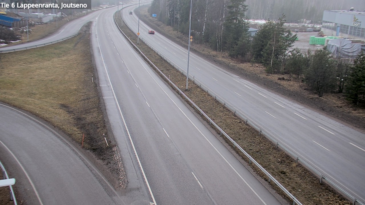 Weather Camera Image Väg 6 Villmanstrand, jotseno, Lappeenranta, Etelä-Karjala