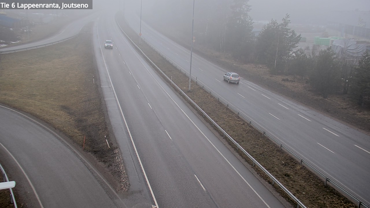 Weather Camera Image Väg 6 Villmanstrand, jotseno, Lappeenranta, Etelä-Karjala