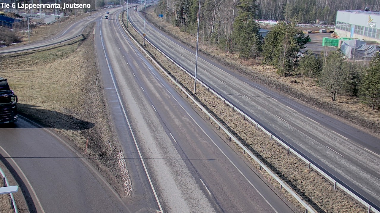 Weather Camera Image Väg 6 Villmanstrand, jotseno, Lappeenranta, Etelä-Karjala
