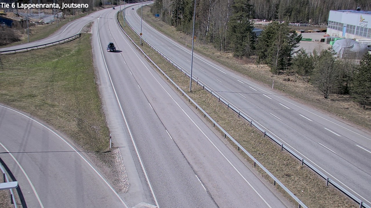 Weather Camera Image Väg 6 Villmanstrand, jotseno, Lappeenranta, Etelä-Karjala