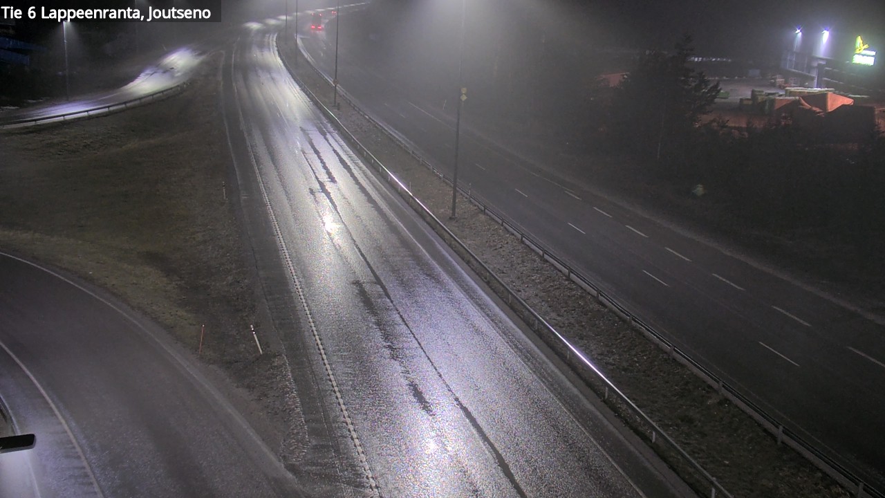 Weather Camera Image Väg 6 Villmanstrand, jotseno, Lappeenranta, Etelä-Karjala