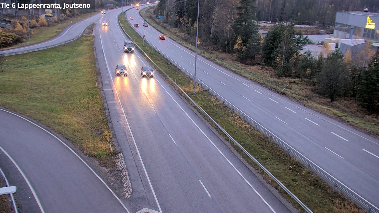 Kelikamerat Kuva Tie 6 Lappeenranta, Joutseno, Lappeenranta, Etelä-Karjala